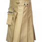 Khaki Utility Kilt