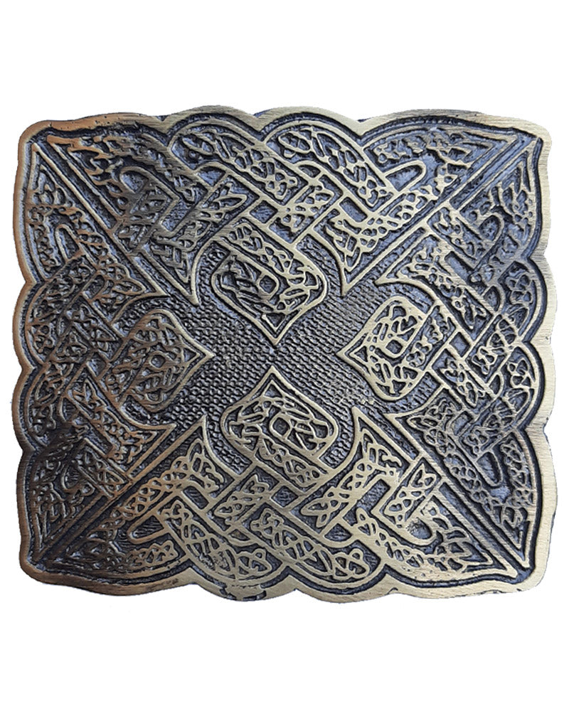 Kilt Belt Buckle Antique Finish- C