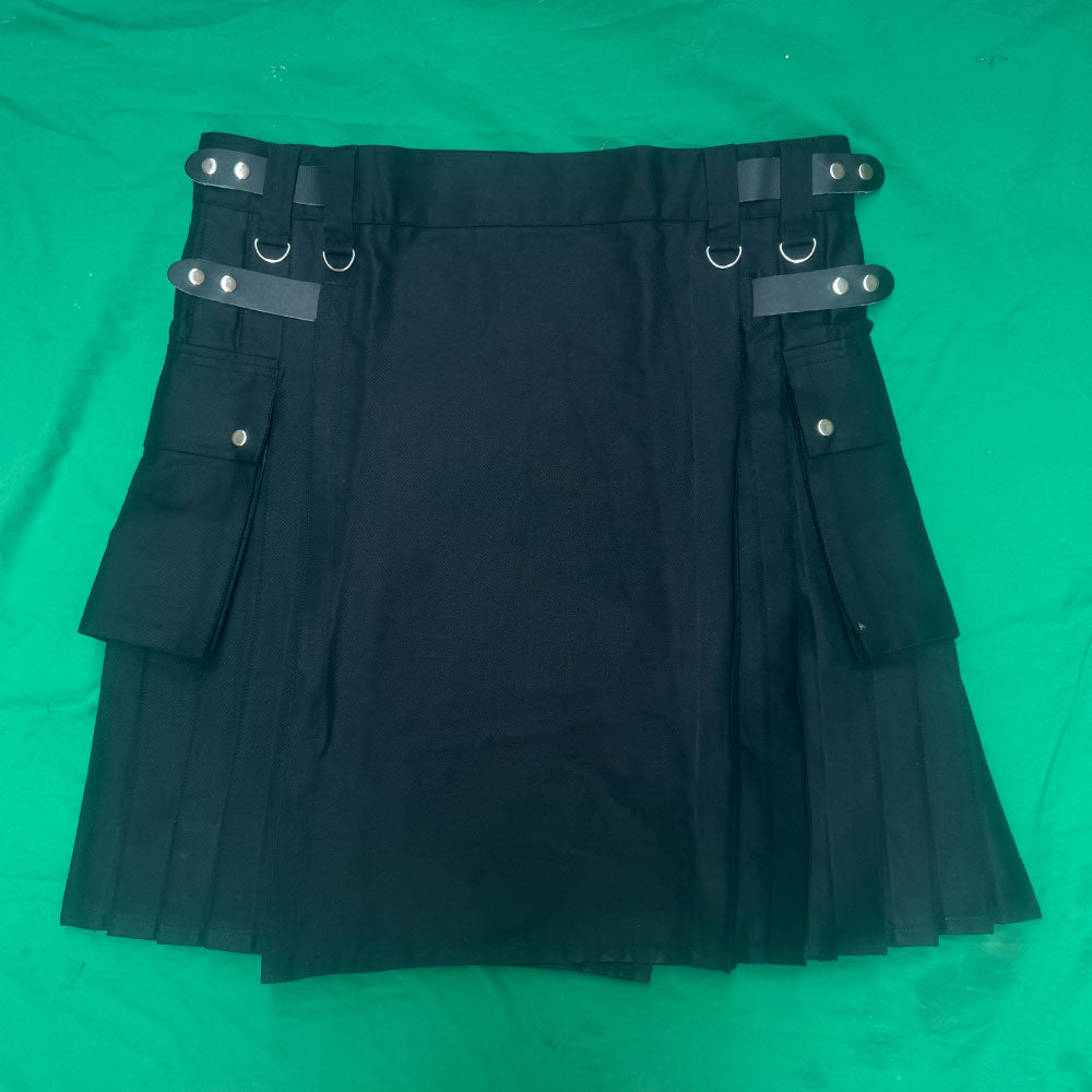 Men Long Fashion Utility Kilt