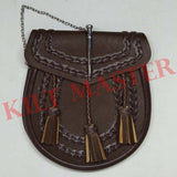 Laces Designed Leather Sporran