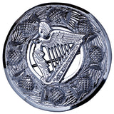 Lady Harp Kilt Fly Plaid Brooch Front
