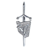 Lady Harp Kilt Pin