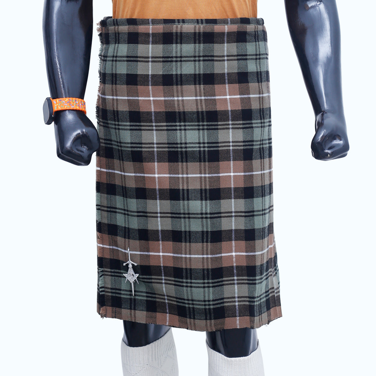 Lamont Weathered Tartan Kilt Main