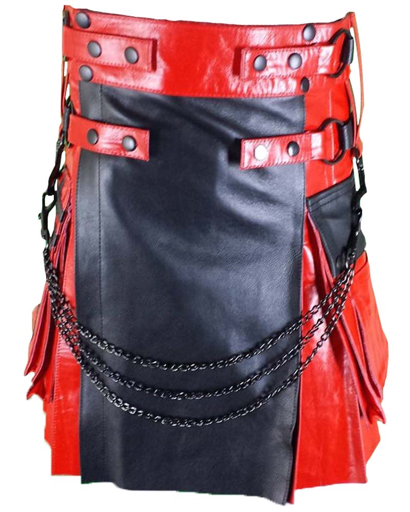 Leather Kilt For Men