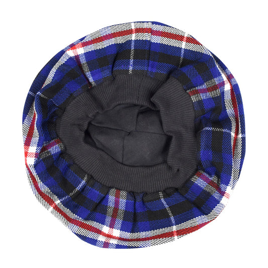 Leather Pride Tartan Tammy Hat Back