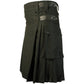 Leather Straps Fashion Utility Kilt
