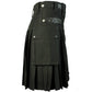 Leather Straps Fashion Utility Kilt