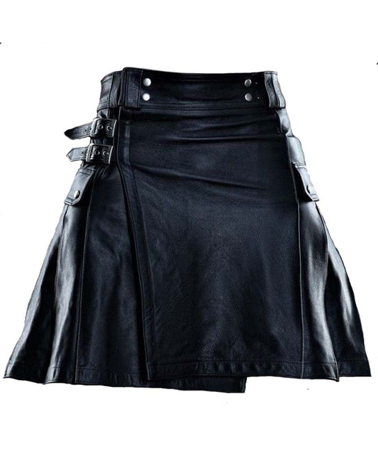 Leather Utility Kilt