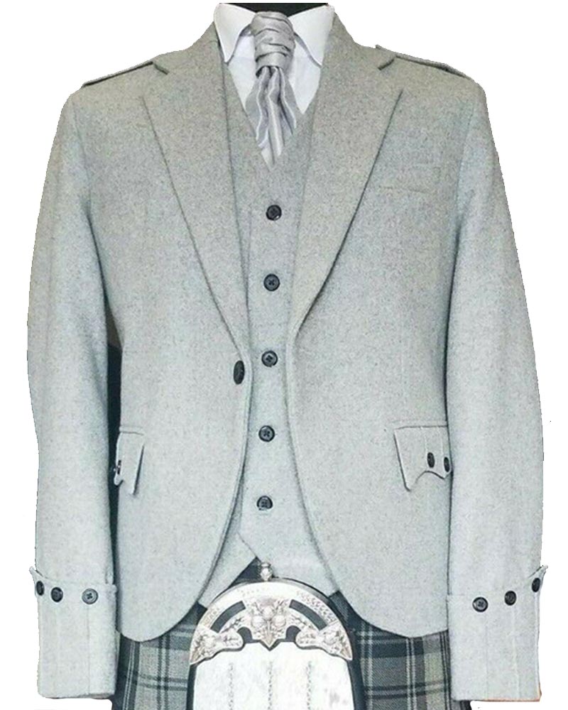 Light Grey Argyll Jacket