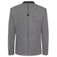 Light Grey German Bavarian Trachten Jacket  Back