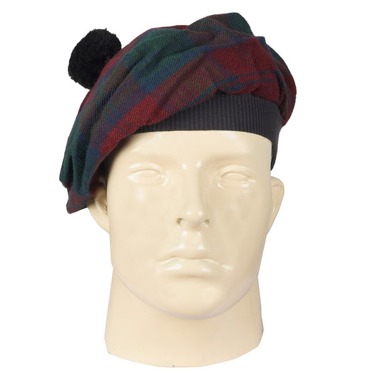 Lindsay Modern Tartan Tammy Hat Front
