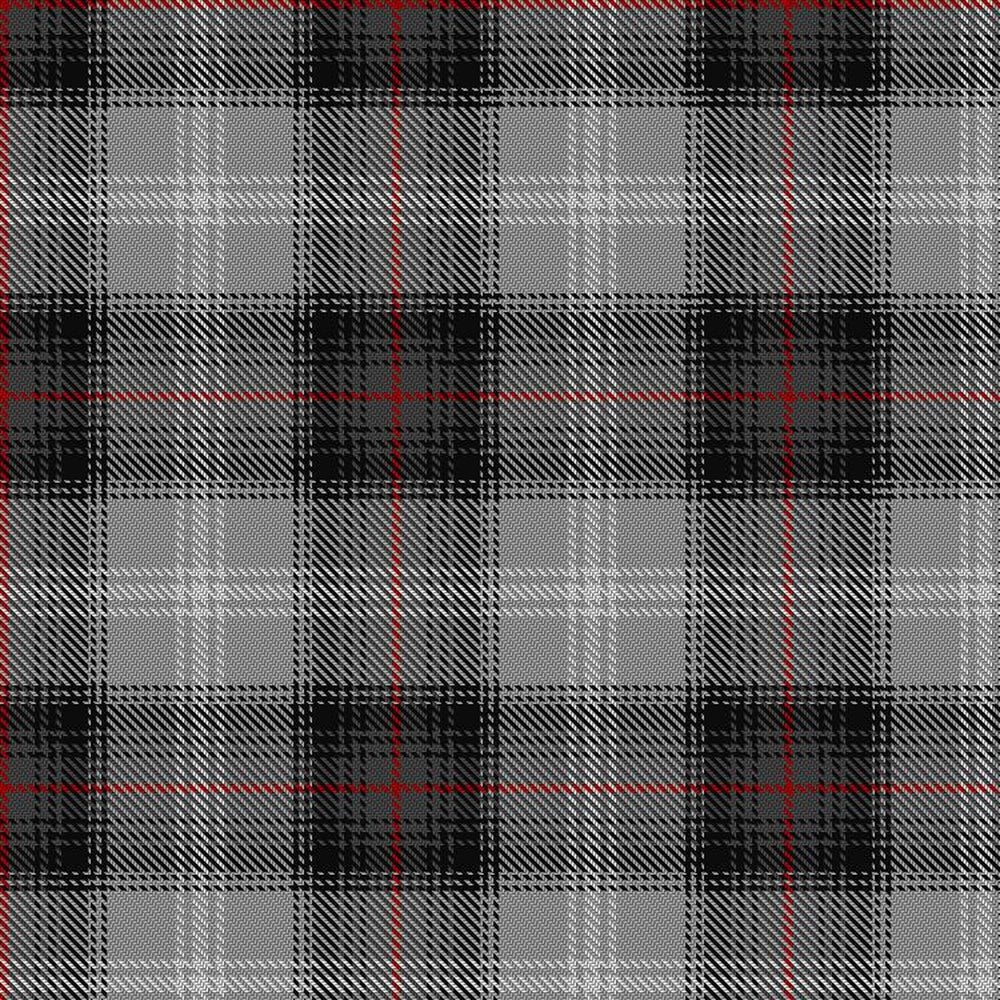 Lochcarron Graphite Tartan Swatch