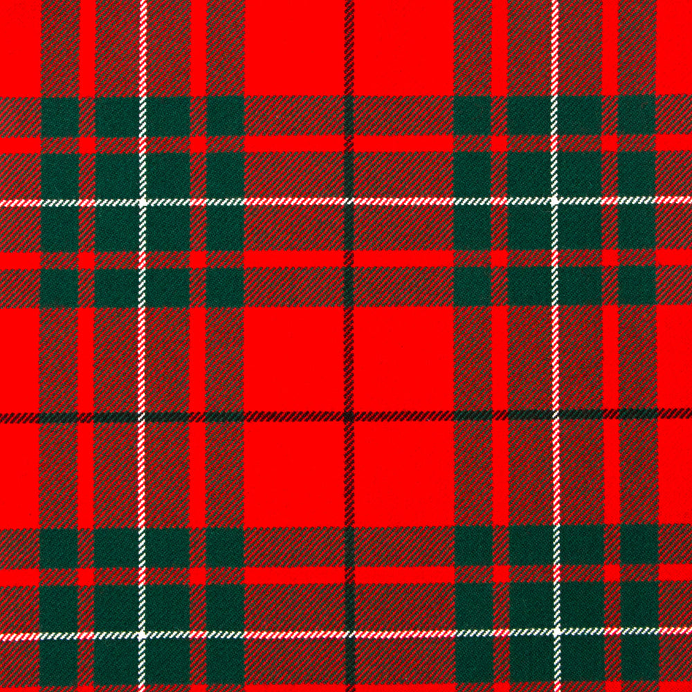 Macauley Red Modern Tartan Kilt
