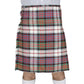 MacDonald Dress Ancient Tartan kilt Front