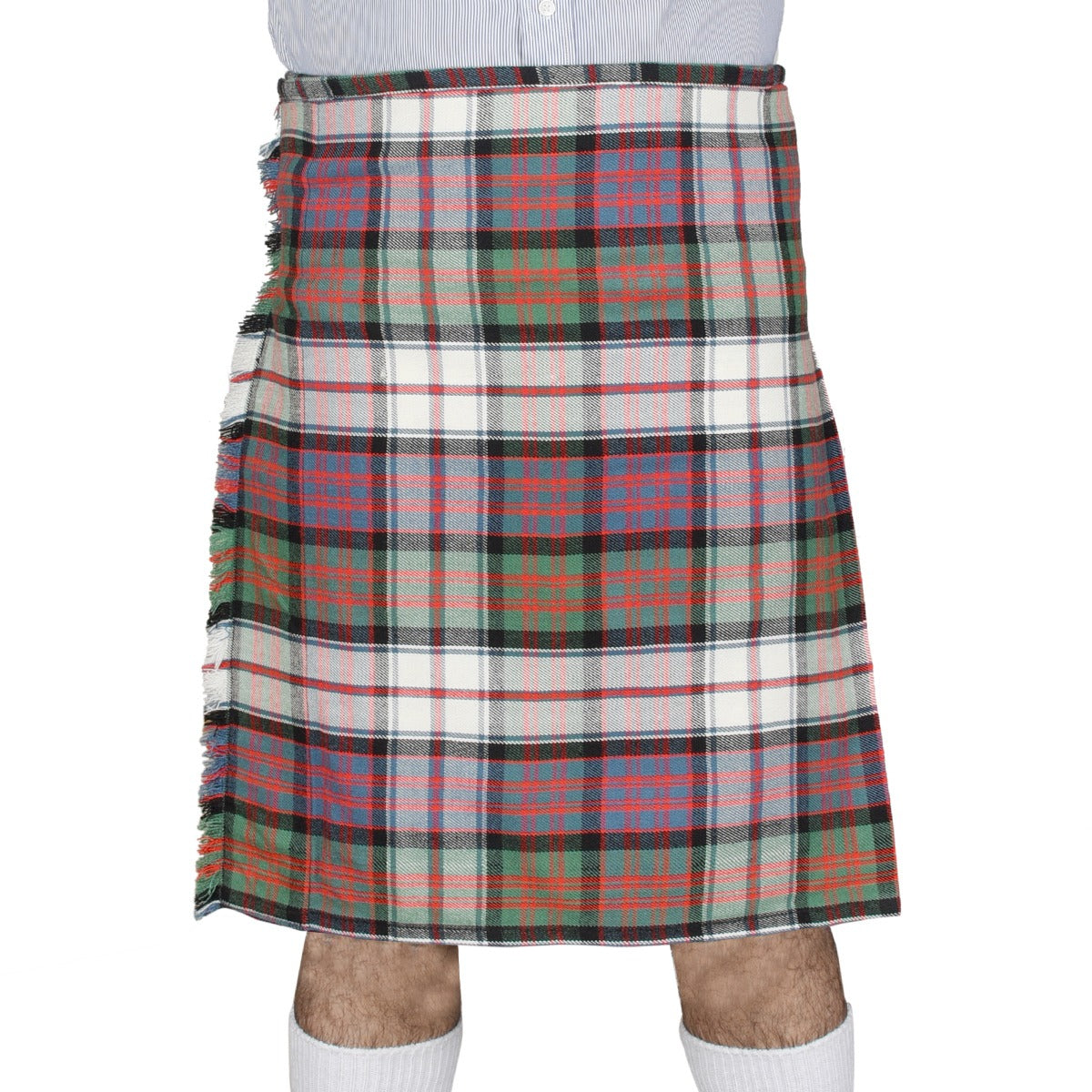 MacDonald Dress Ancient Tartan kilt Front
