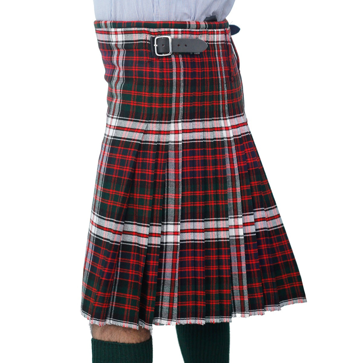 MacDonald Dress Modern Tartan Kilt Complete Left