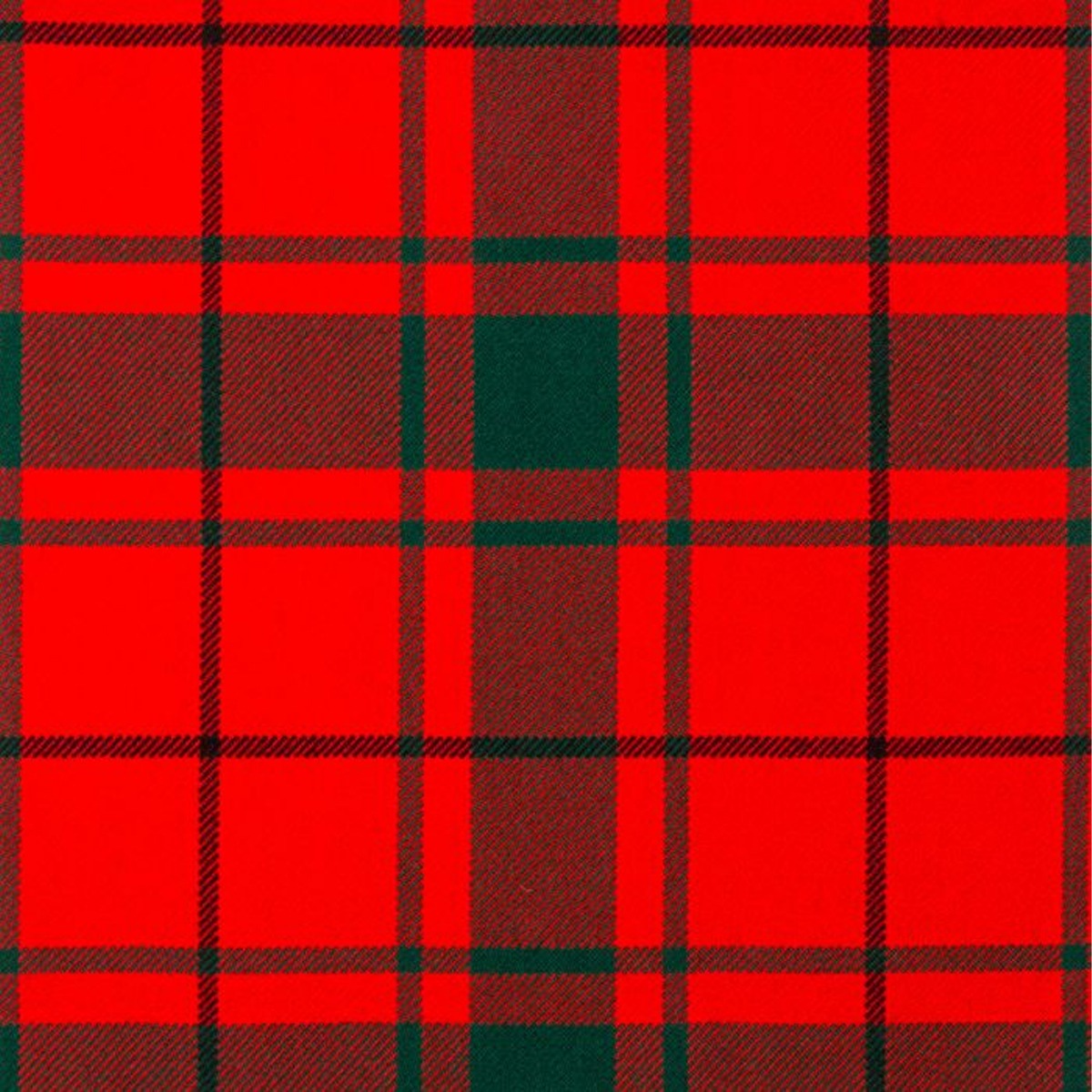 MacDonald of the Isles Red Modern Tartan