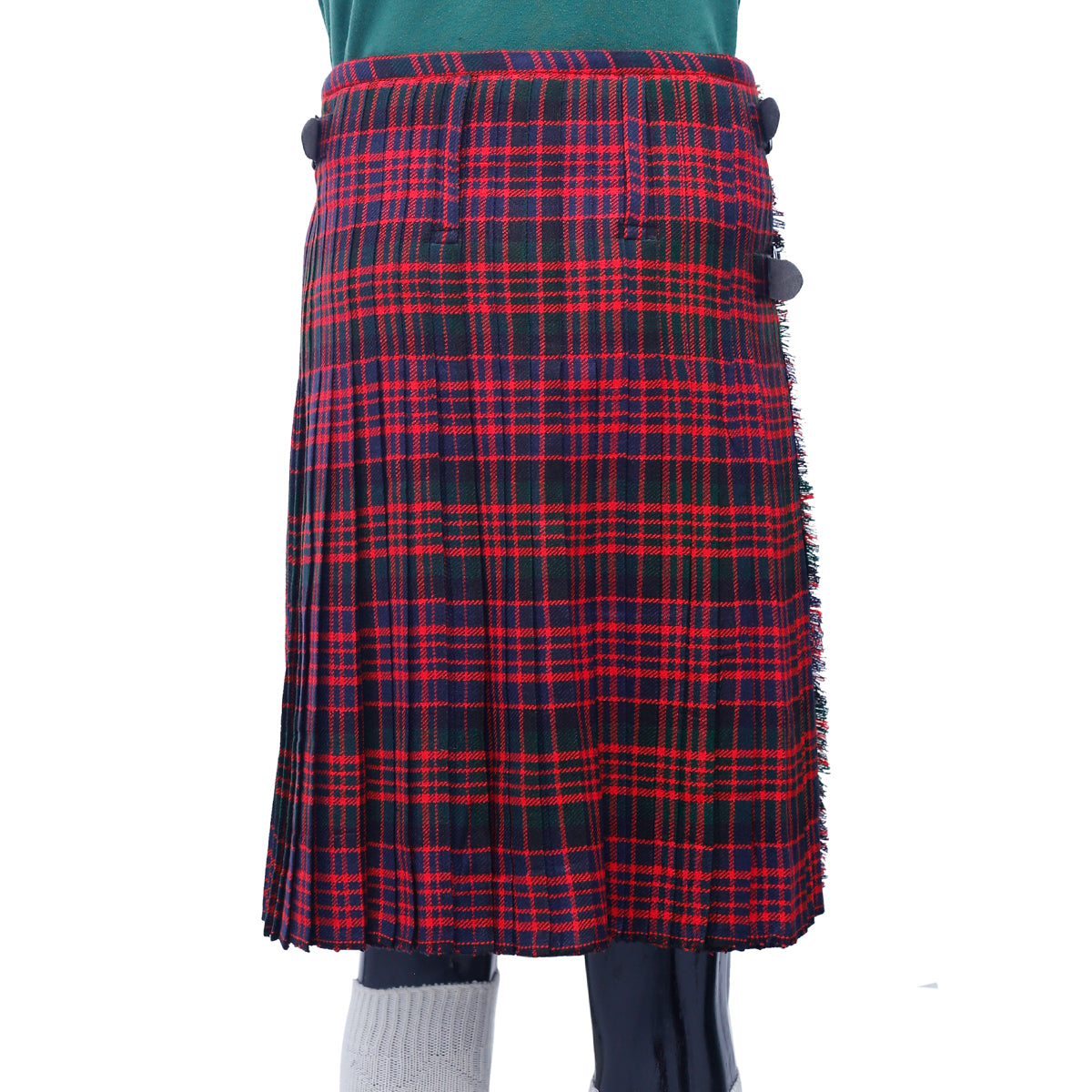 MacDonald Tartan Kilt Back