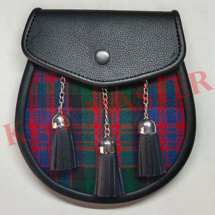 MacDonald Tartan Sporran Front