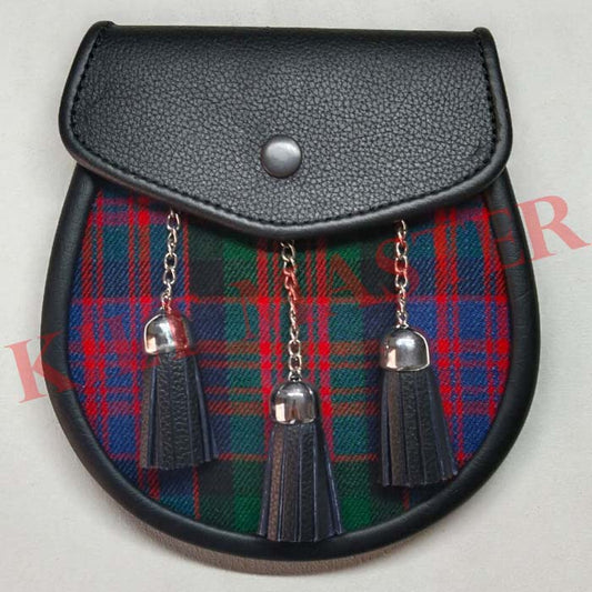 MacDonald Tartan Sporran Front