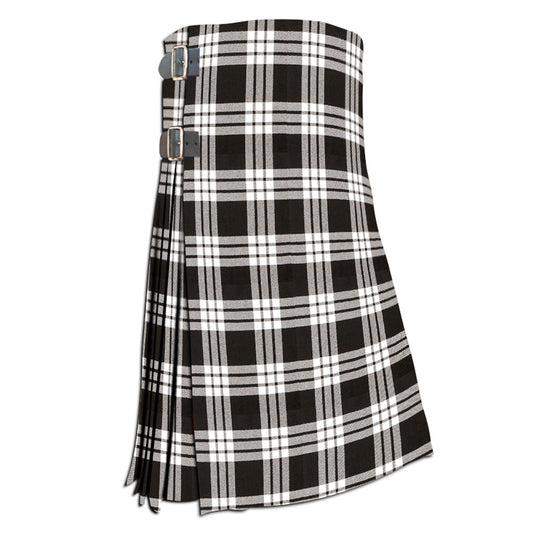 MacFarlane Black and White Ancient Tartan Kilt