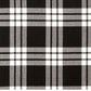 MacFarlane Black and White Ancient Tartan Swatch