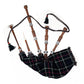 MacKenzie Modern Tartan Natural Finish Scottish Bagpipe
