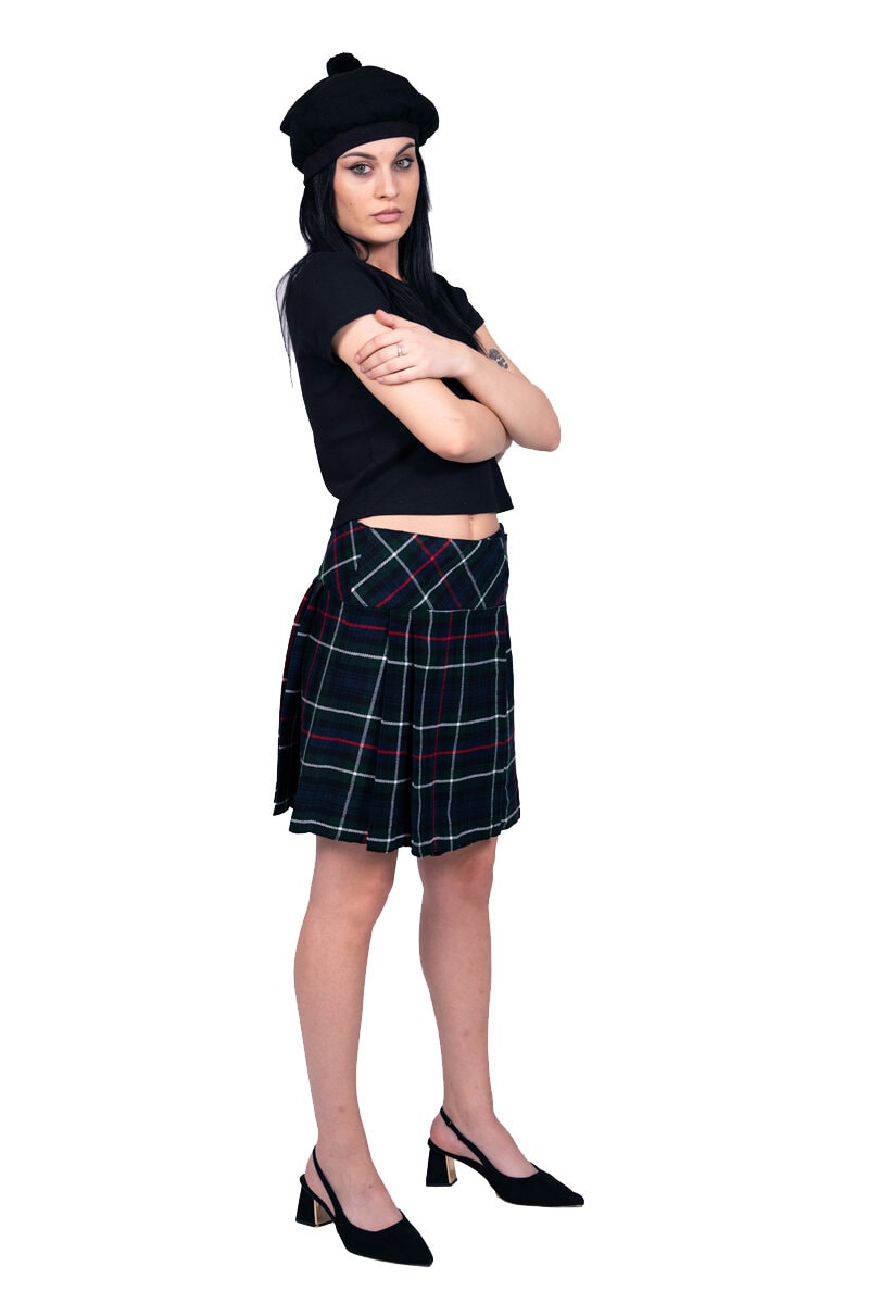 Mackenzie Tartan Skirt Right