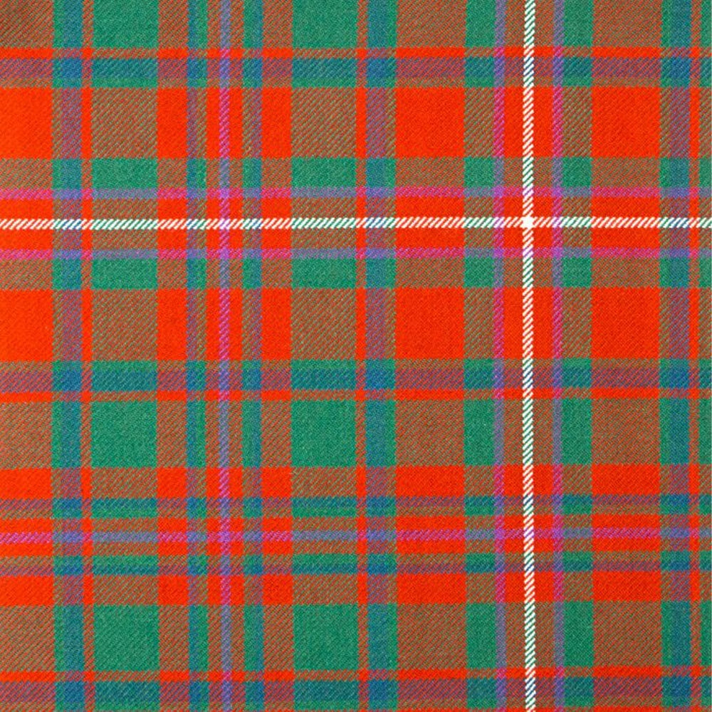 MacKinnon Red Ancient Tartan Swatch