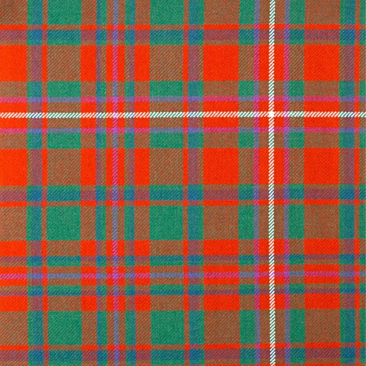 MacKinnon Red Ancient Tartan Swatch