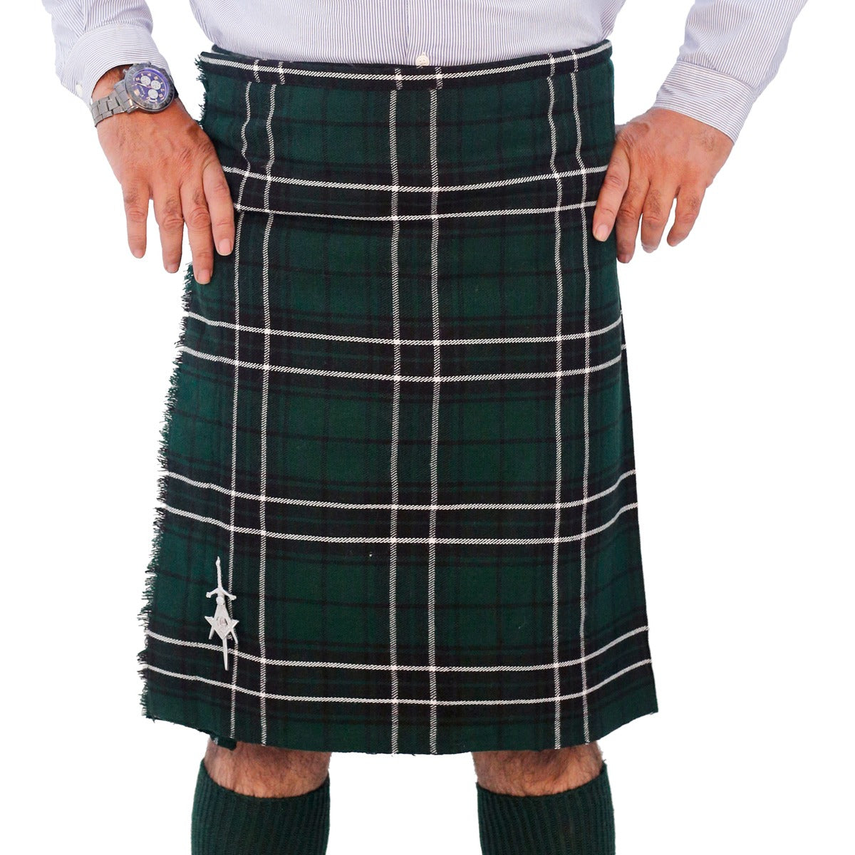 MacLean Hunting Modern Tartan Kilt Main