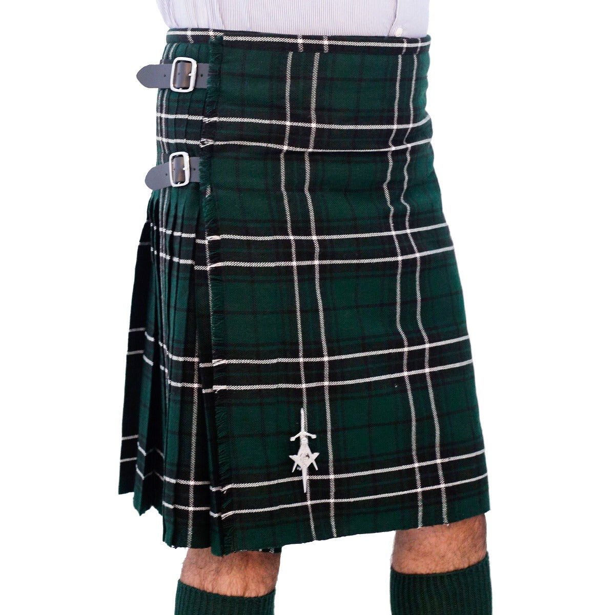 MacLean Hunting Modern Tartan Kilt Right