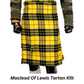 Macleod Of Lewis Tartan Kilt
