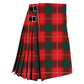 MacPhee Red Modern Tartan Kilt