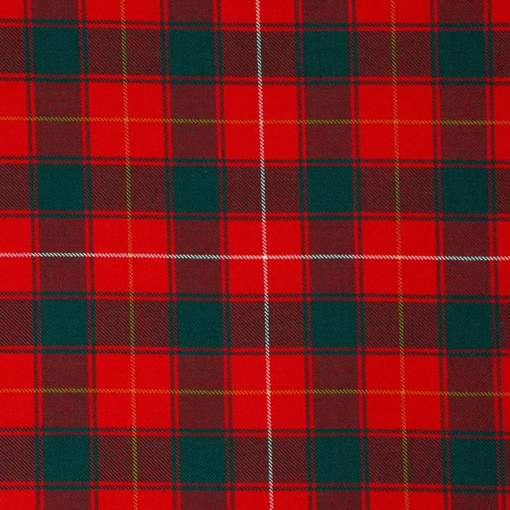 MacPhee Red Modern Tartan Swatch