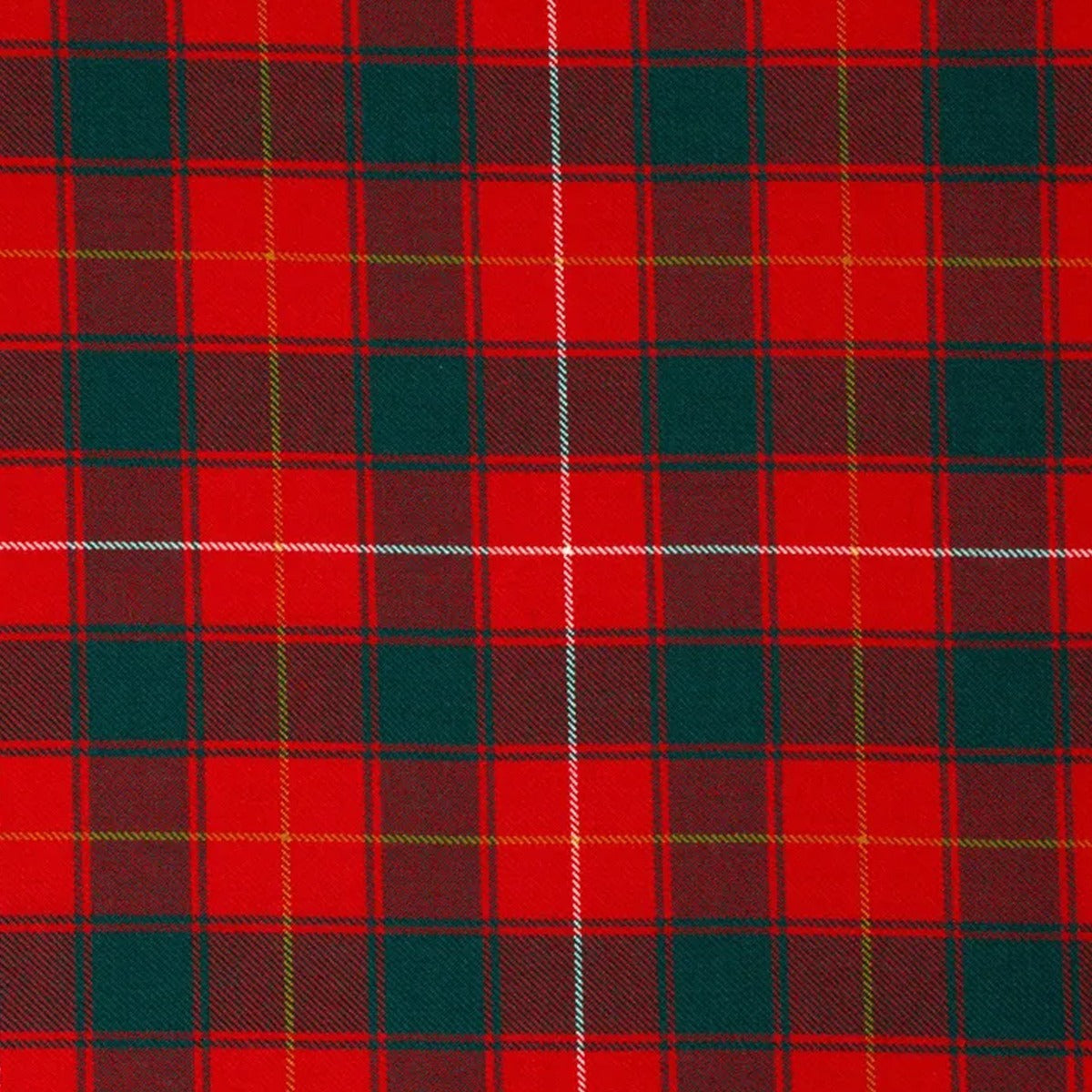MacPhee Red Modern Tartan Swatch
