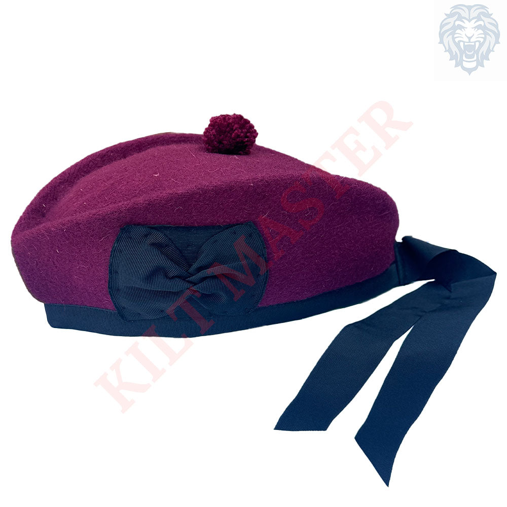 Glengarry Hat Maroon