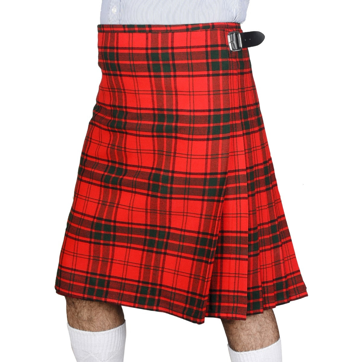 Maxwell Modern Tartan Kilt Left