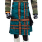 Modern Handmade Green Fashion kilt