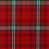 Morrison Red Modern Tartan Swatch