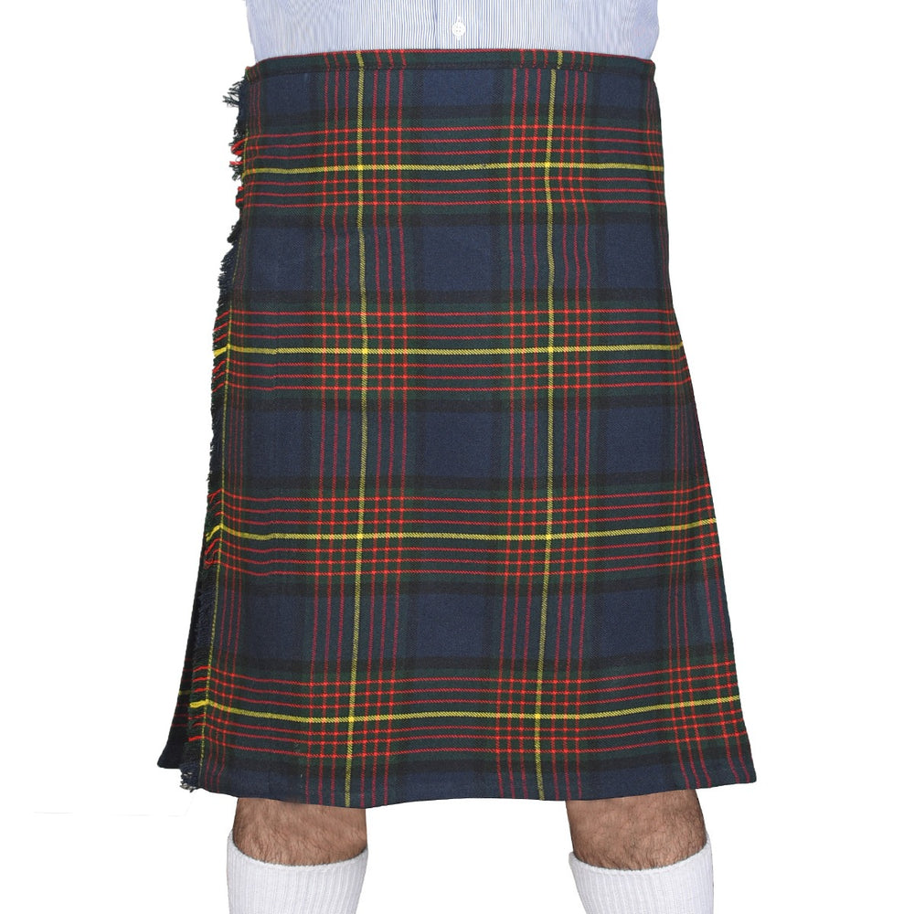 Muir Modern Tartan Kilt Front