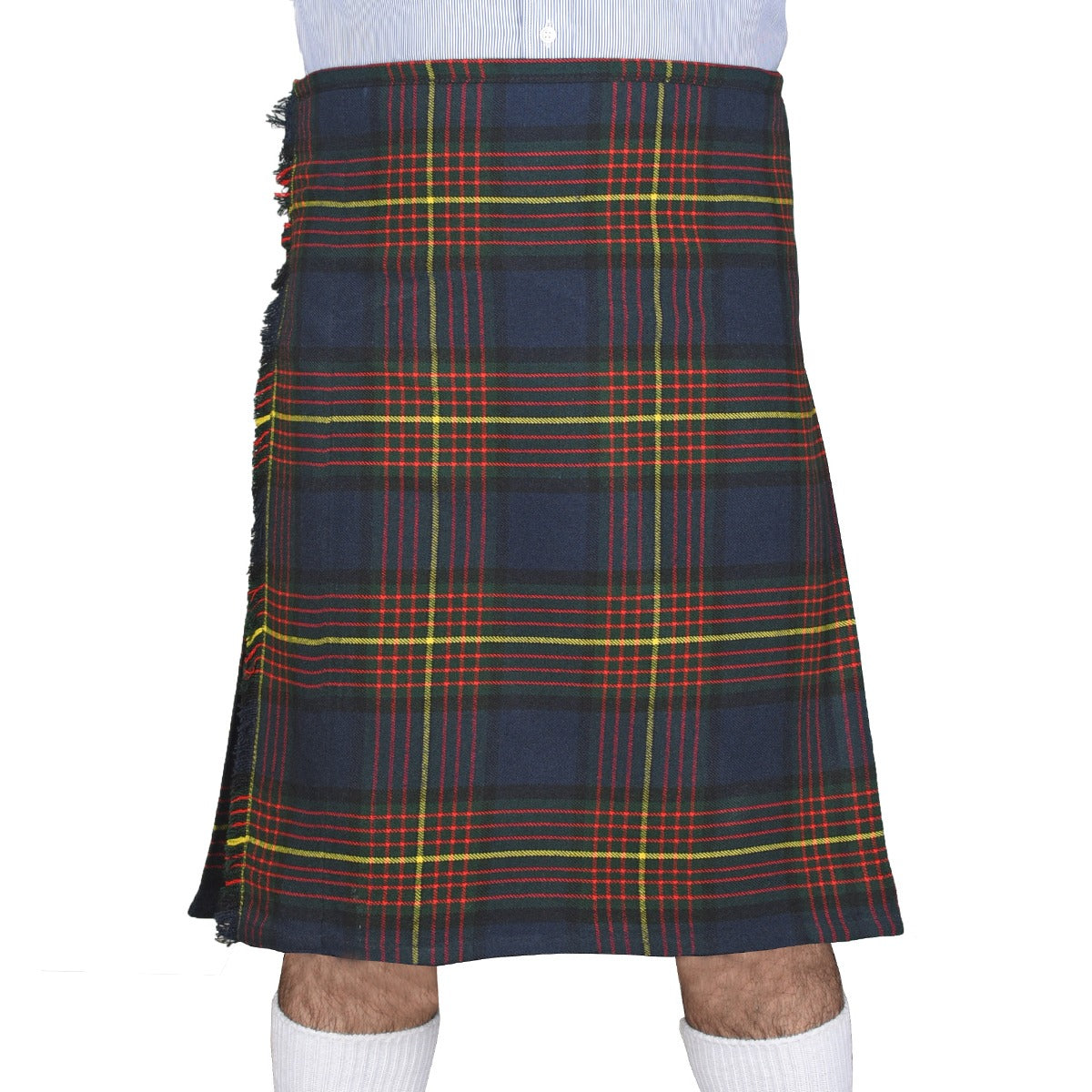Muir Modern Tartan Kilt Front