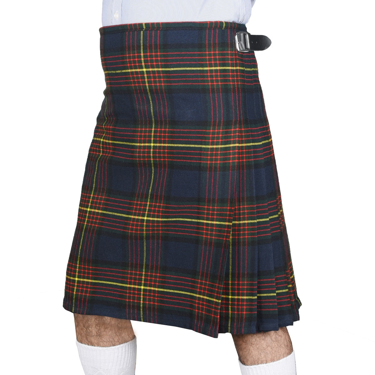 Muir Modern Tartan Kilt Left
