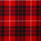 Munro Black and Red Modern Tartan Swatch