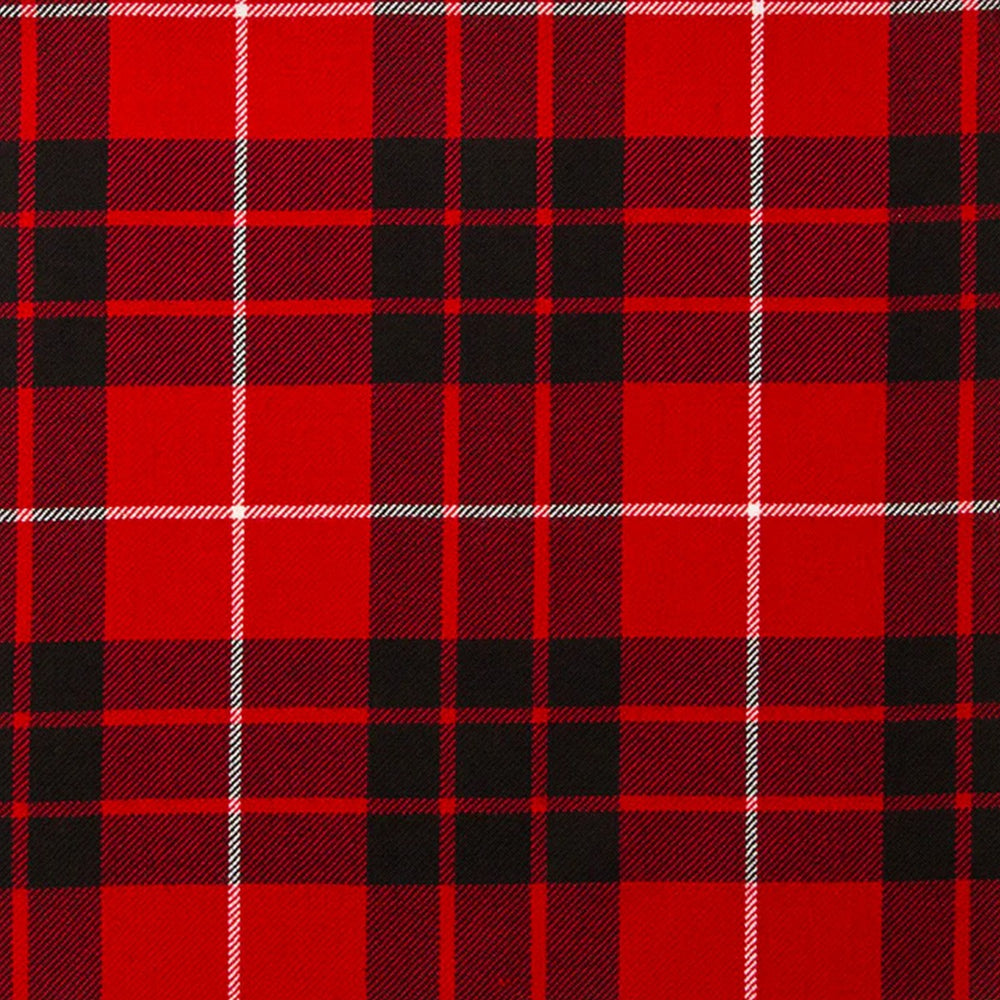 Munro Black and Red Modern Tartan Swatch
