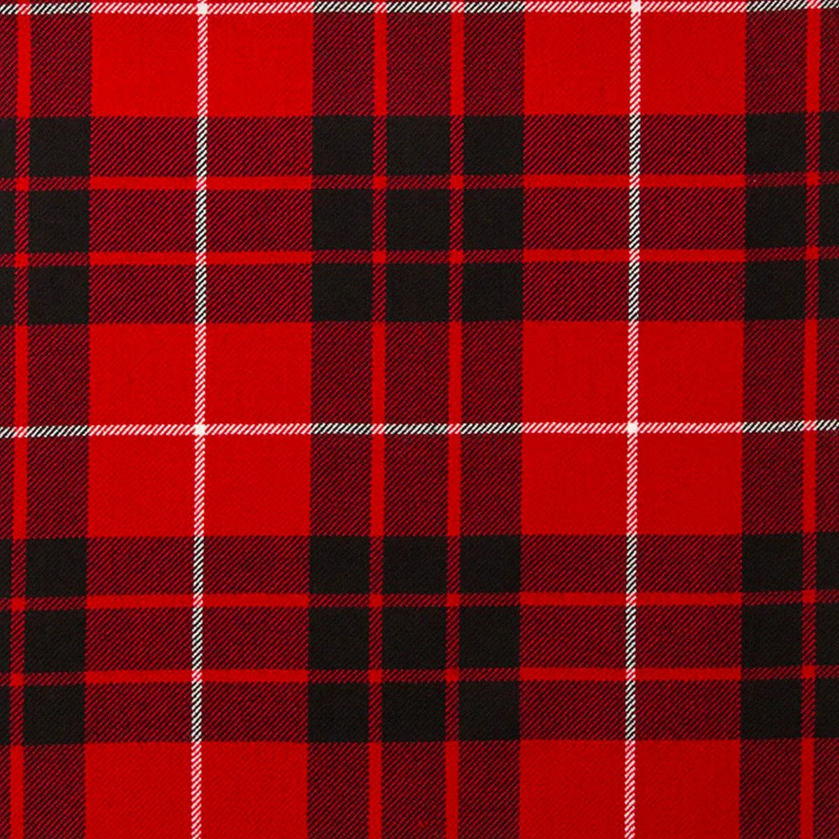 Munro Black and Red Modern Tartan Swatch