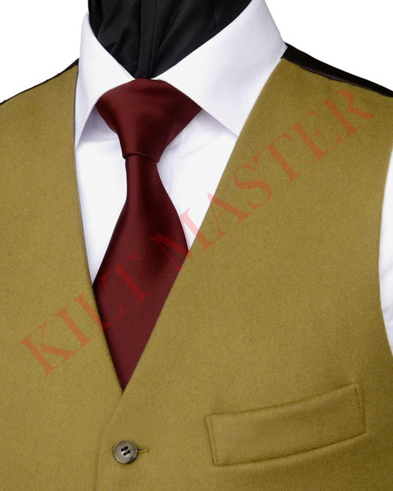 Mustard Yellow Kilt Vest