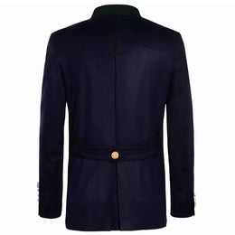 Navy Blue Bavarian Trachten Jacket