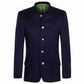 Navy Blue Bavarian Trachten Jacket