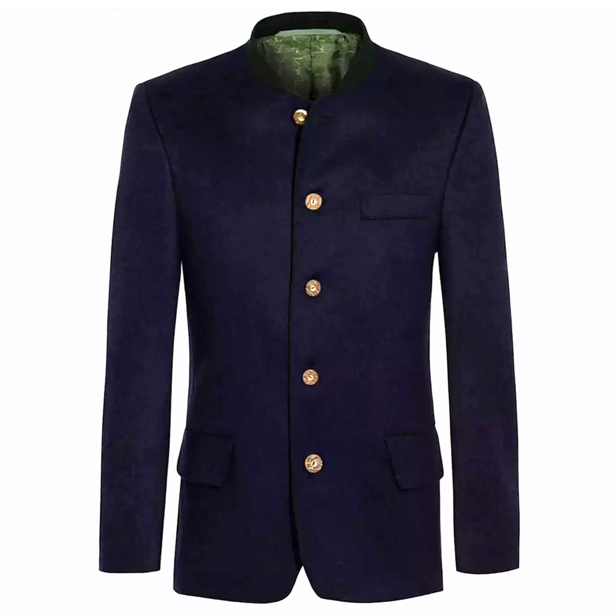 Navy Blue Bavarian Trachten Jacket